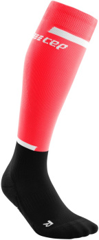 The-Run-Socks-pink-black-WP204R-WP304R-front-1